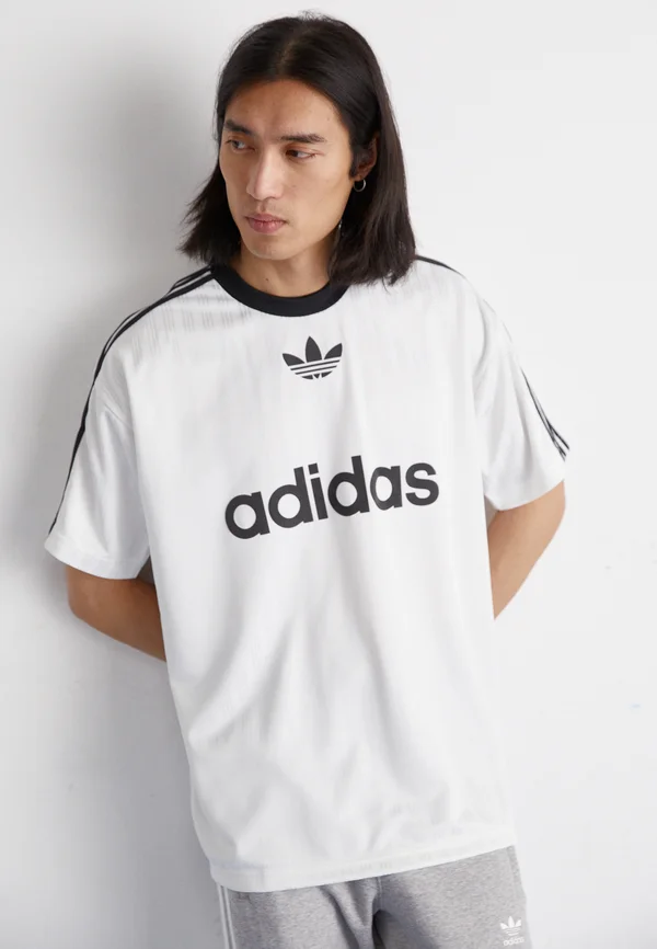 ADICOLOR - T-Shirt print - white/black