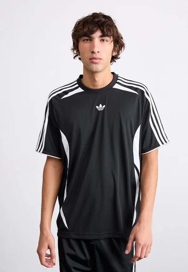 ADICOLOR TEAMGEIST - T-Shirt print - black/white