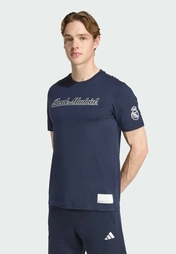 ADIDAS ORIGINALS REAL MADRID US PACK TEE - Vereinsmannschaften - legend ink   white