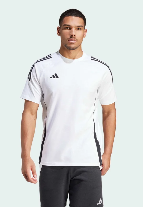 ADIDAS PERFORMANCE TIRO 24 SWEAT TEE - T-Shirt print - white   black