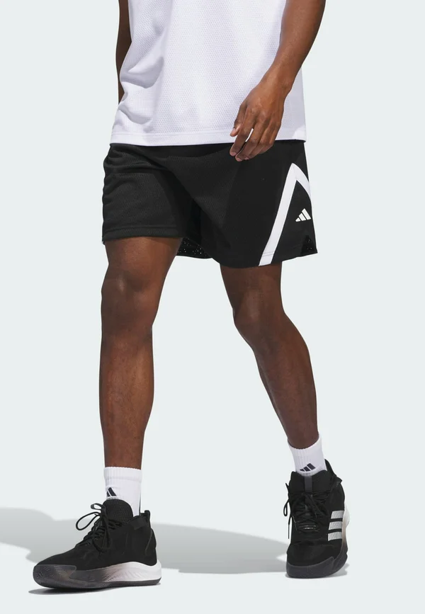 ADIDAS SELECT MESH - Kurze Sporthose - black   white