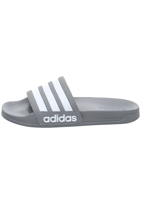 ADILETTE SHOWER - Badesandale - grethr ftwwht grethr