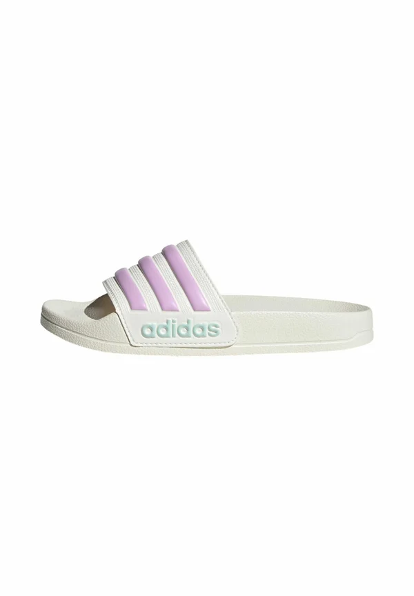 ADILETTE SHOWER - Badesandale - off white   bliss lilac   halo mint