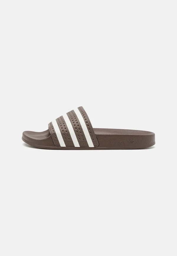 ADILETTE UNISEX - Badesandale - earth strata/off white