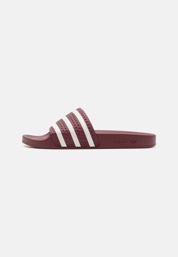 ADILETTE UNISEX - Badesandale - shadow red/off white