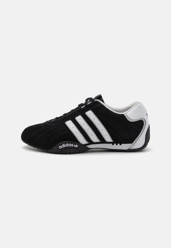 ADIRACER UNISEX - Sneaker low - core black/footwear white/silver metallic