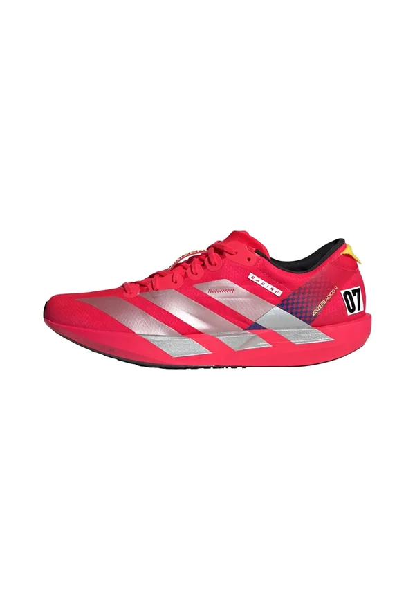 ADIZERO ADIOS 9 - Laufschuh Straße - lucid red ftwr white pure sulfur