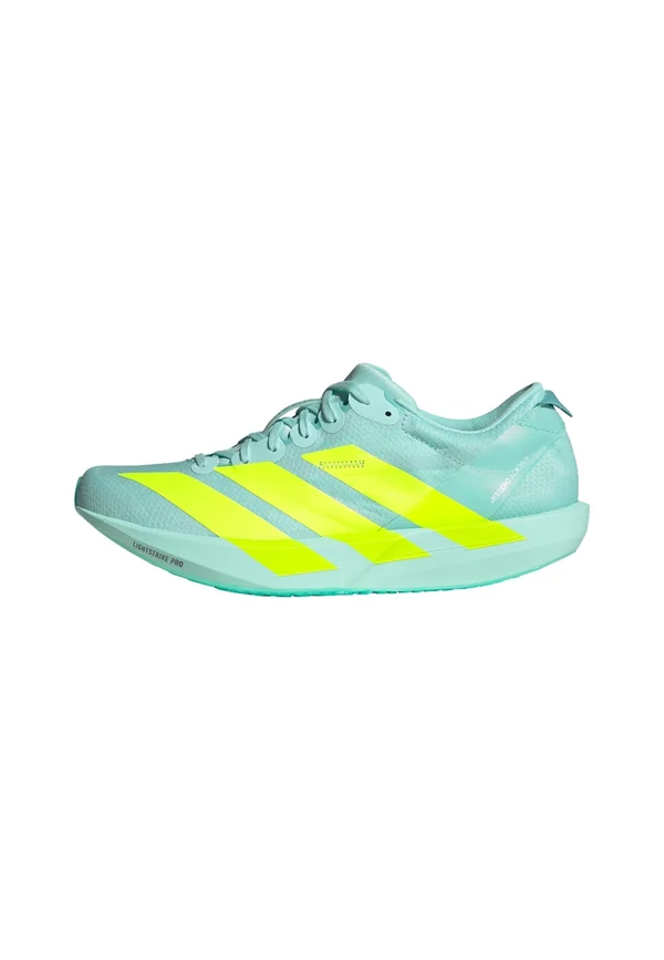 ADIZERO ADIOS 9 - Laufschuh Straße - semi flash aqua   lucid lemon   mint ton
