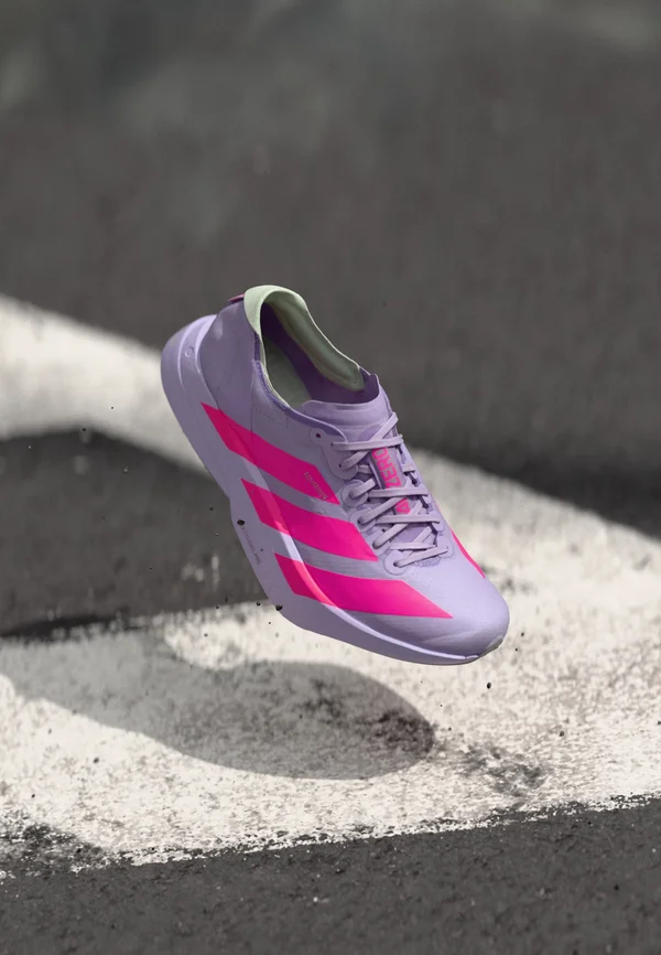 ADIZERO ADIOS PRO 4 - Laufschuh Straße - crystal jade/shock pink/collegiate navy