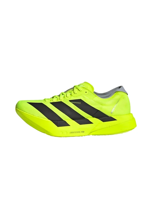 ADIZERO ADIOS PRO 4 - Laufschuh Straße - lucid lemon   core black   halo silver