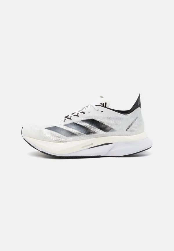 ADIZERO BOSTON 12 - Laufschuh Straße - footwear white/core black/night metallic