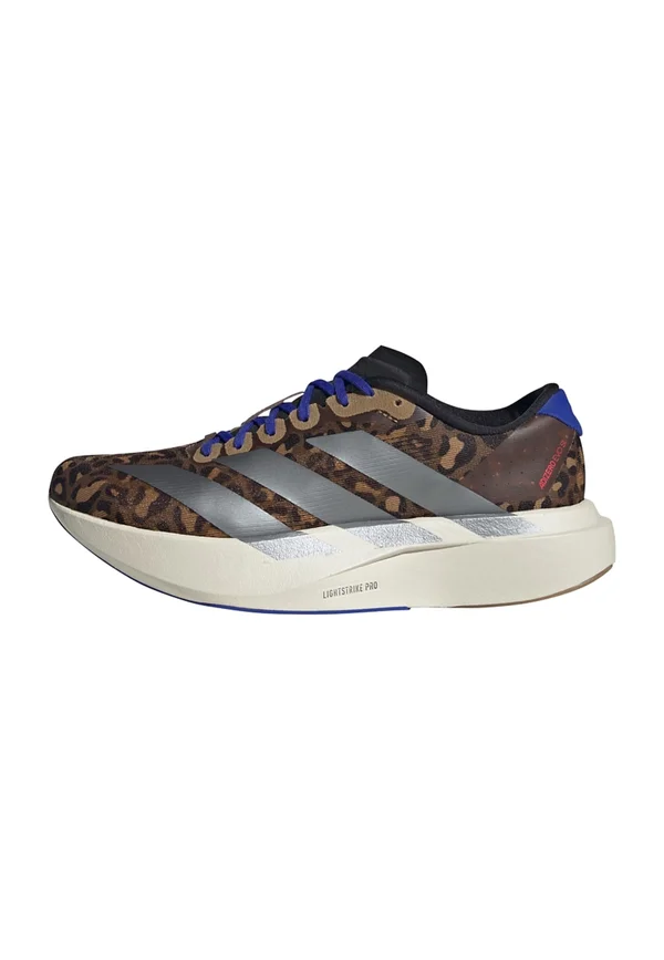 ADIZERO EVO - Laufschuh Straße - preloved brown iron met lucid blue