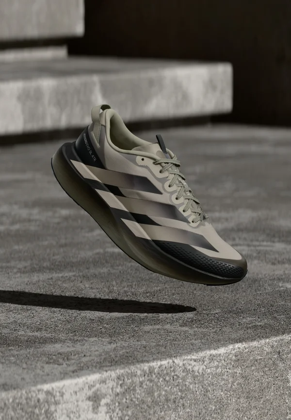 ADIZERO EVO SL ATR - Sneaker low - light brown/silver-coloured pebble