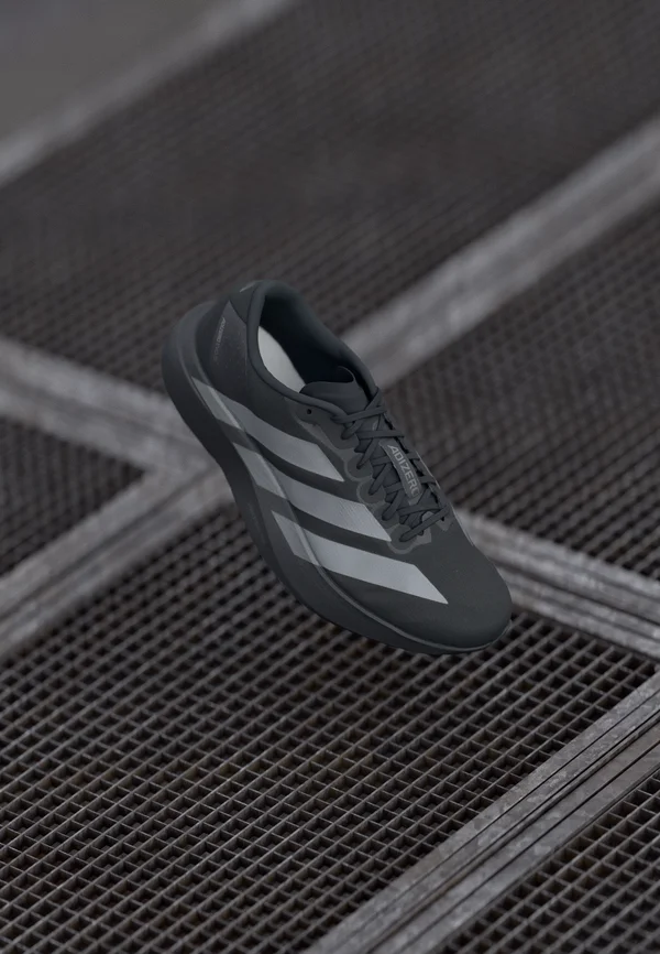 ADIZERO EVO SL - Sneaker low - core black/iron metallic/grey four