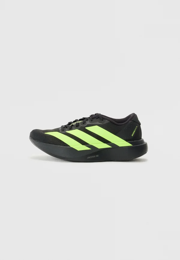 ADIZERO EVO SL - Sneaker low - core black/lucid lemon/iron