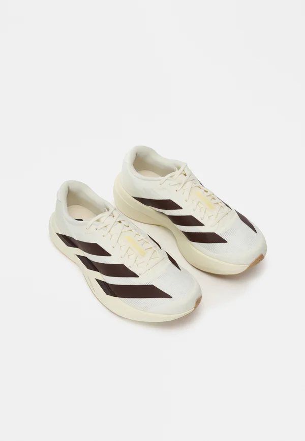 ADIZERO EVO SL - Sneaker low - off white/shadow brown/almost yellow
