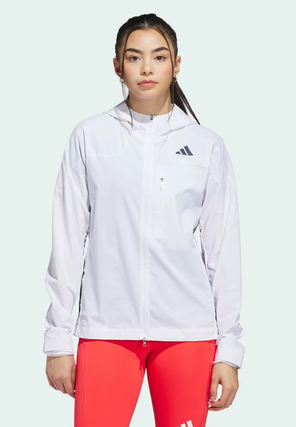 ADIZERO - Laufjacke - white white