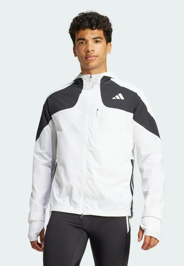 ADIZERO - Laufjacke - white   white