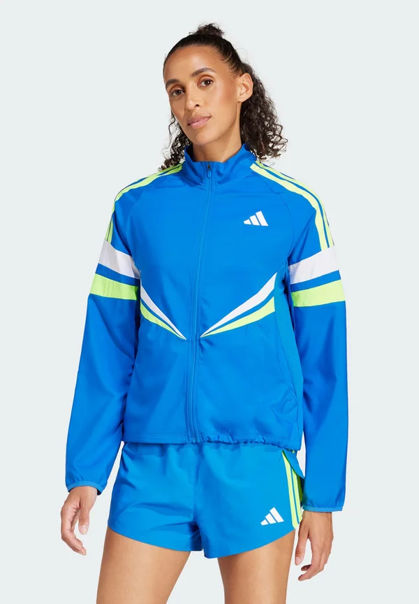 ADIZERO RETRO - Laufjacke - blue
