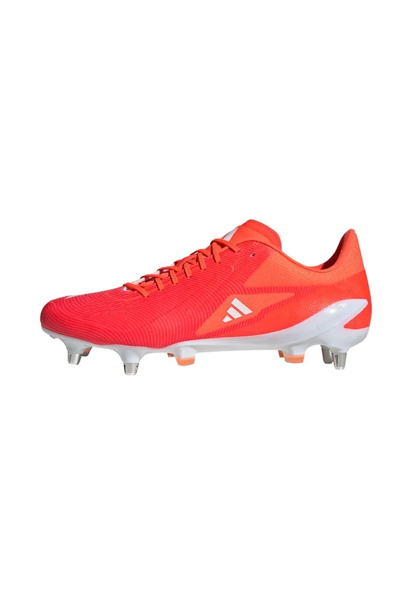ADIZERO RS15 ULTIMATE SOFT GROUND RUGBY - Rugby-Schuh - lucid red   cloud white   team solar orange