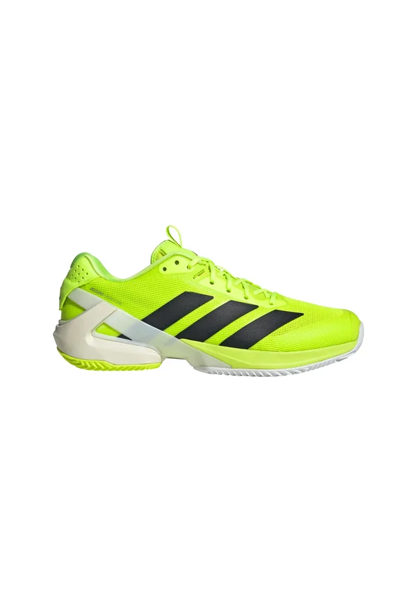 ADIZERO UBERSONIC 5 CLAY TENNIS - Tennisschuh für Sandplätze - lucid lemon   core black   cloud white
