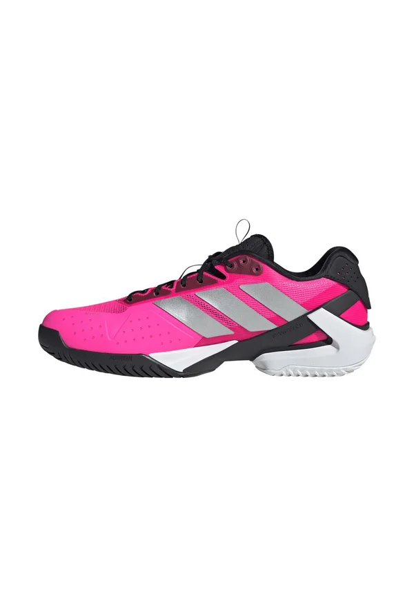 ADIZERO UBERSONIC 5 - Multicourt Tennisschuh - lucid pink/silver met/core black