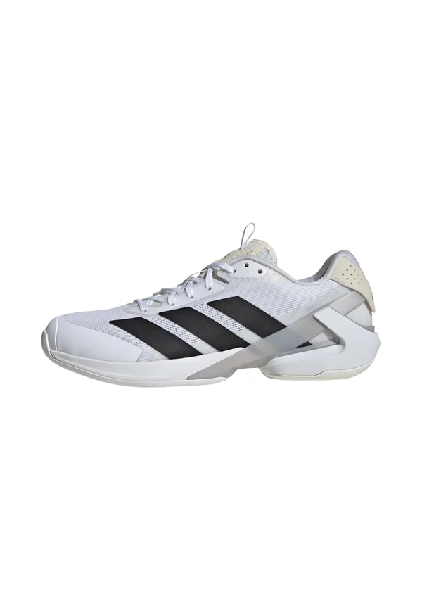ADIZERO UBERSONIC 5 TENNIS - Multicourt Tennisschuh - cloud white   core black   silver metallic