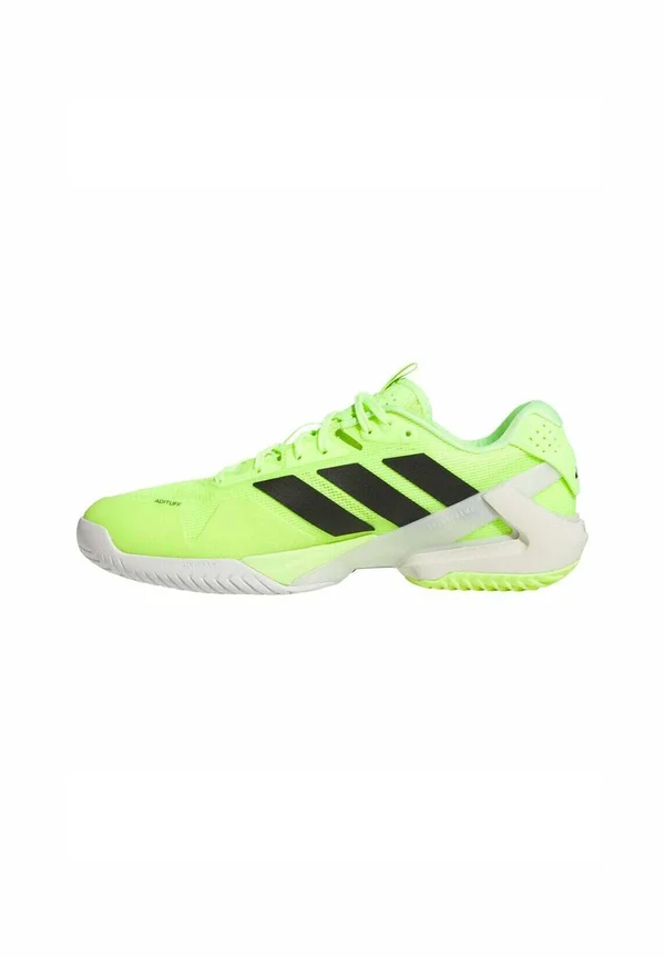 ADIZERO UBERSONIC 5 TENNIS - Multicourt Tennisschuh - lucid lemon core black ftwr white