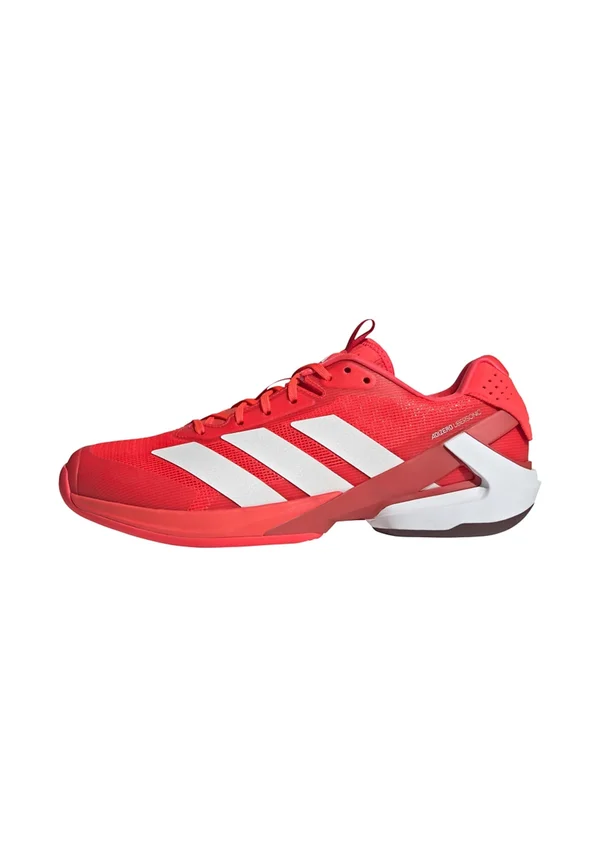 ADIZERO UBERSONIC 5 TENNIS - Multicourt Tennisschuh - lucid red  metalic   aurora ruby