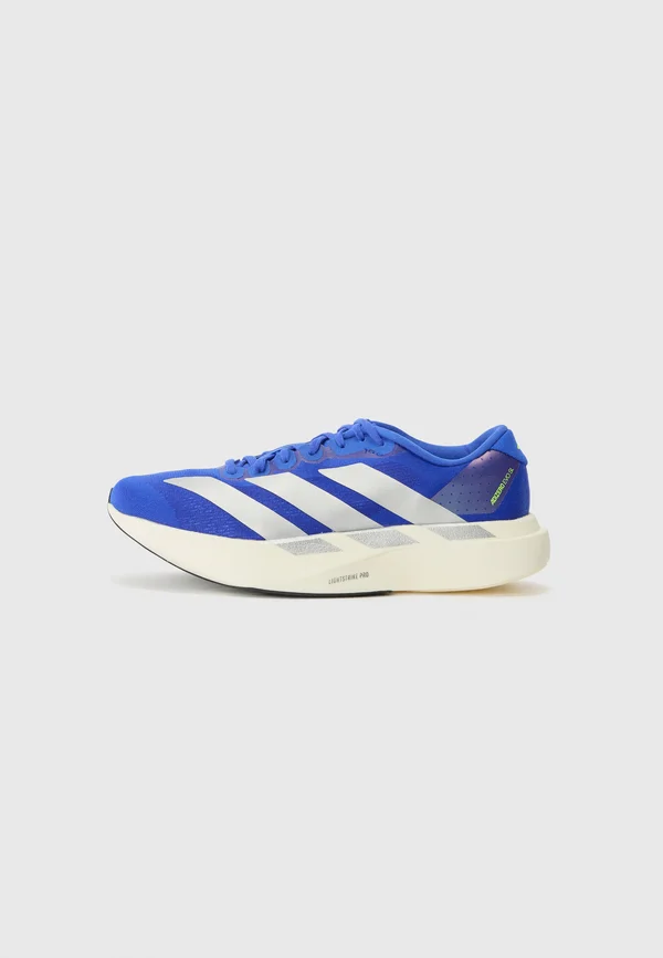 ADIZERO UNISEX - Sneaker low - lucid blue/silver/lucid lemon