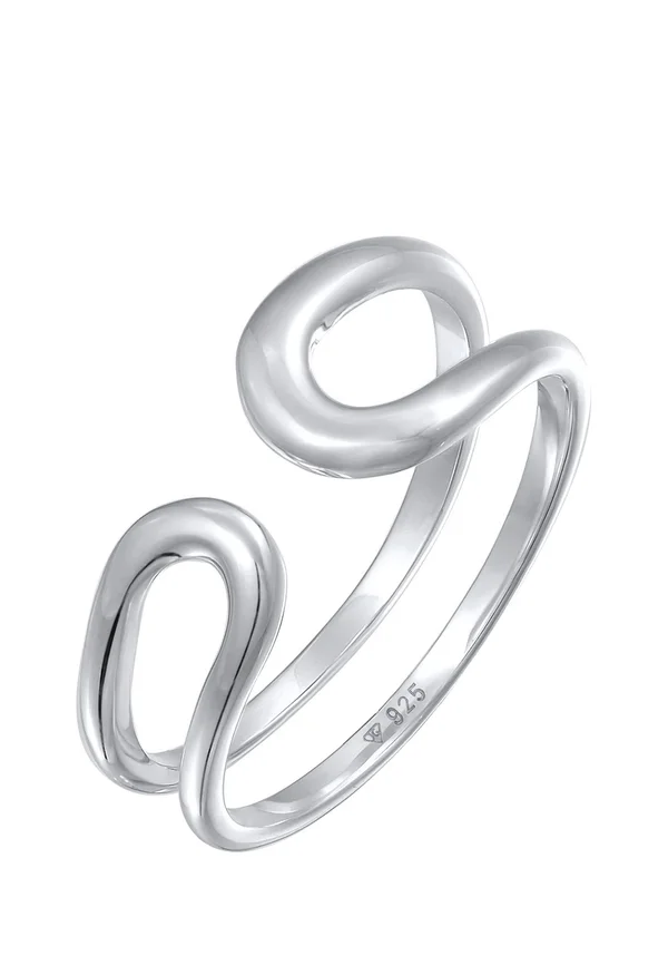 ADJUSTABLE ROUNDED CLASSIC - Ring - silberfarben
