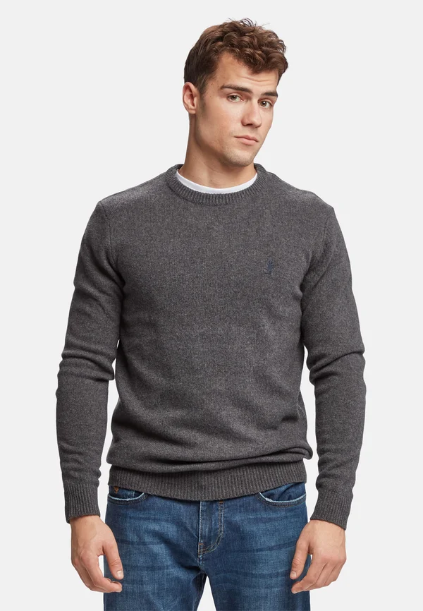 ADRIAN - Strickpullover - greymel