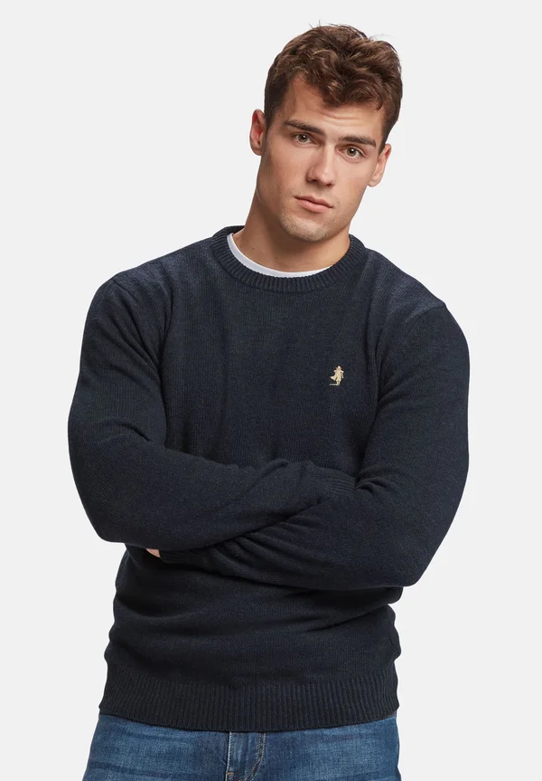 ADRIAN - Strickpullover - navy melange