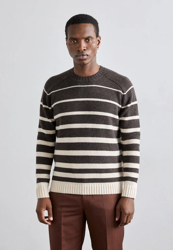 ADRYAN - Strickpullover - coffee