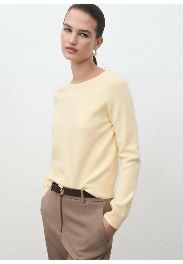 ADULT - Strickpullover - light yellow