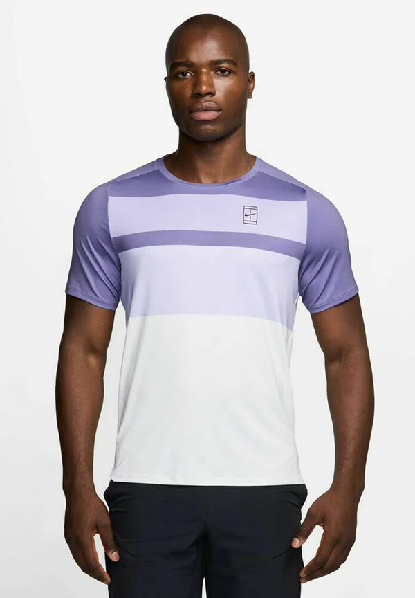 ADVANTAGE  - Sport T-Shirt - dusty amethyst white black