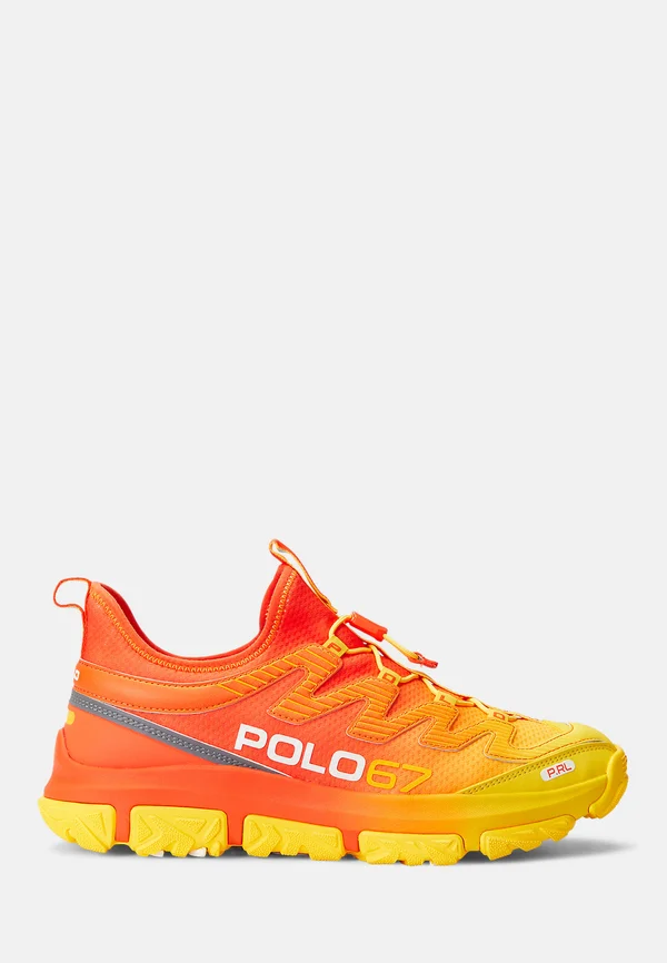 ADVENTURE 300 TOP - Sneaker low - canary yellow/orange flame