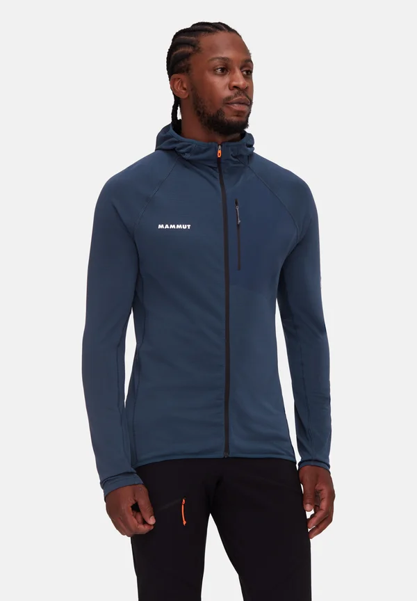AENERGY HOODED - Sweatjacke - marine