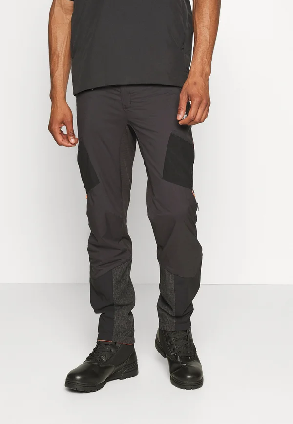 AENERGY IN HYBRID PANTS MEN - Outdoor-Hose - black/vibrant orange
