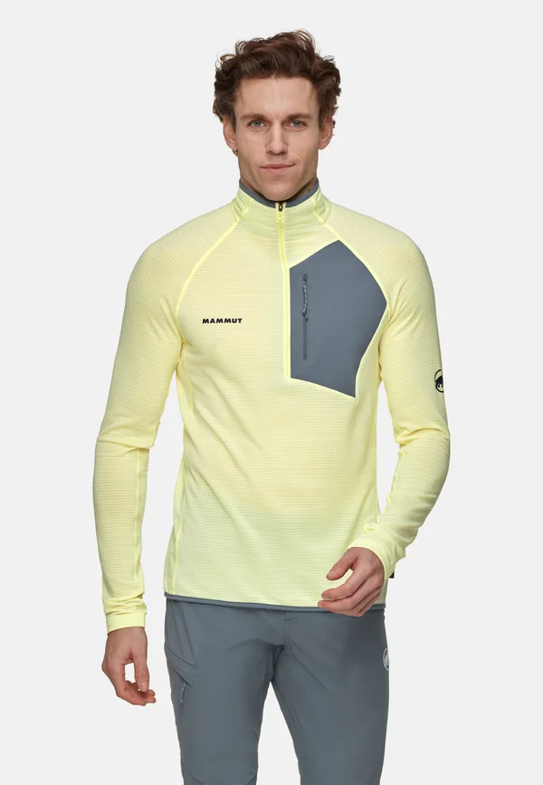 AENERGY LIGHT HALF ZIP - Langarmshirt - sulai strata