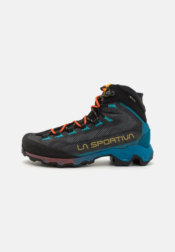 AEQUILIBRIUM HIKE GTX - Alpin-/Bergstiefel - carbon/tropic blue
