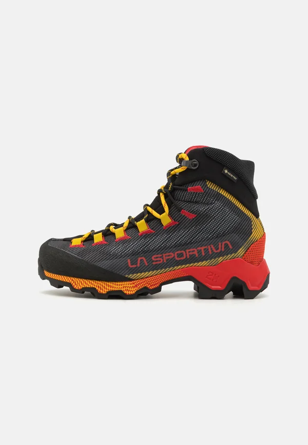 AEQUILIBRIUM HIKE GTX - Alpin-/Bergstiefel - carbon/yellow