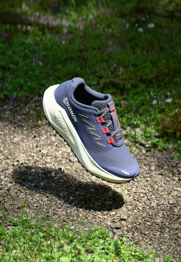 AERO BLAZE 3 GRVL - Laufschuh Trail - astral aura/maritime blue/haute red