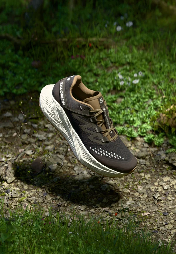 AERO GLIDE 3 - Laufschuh Trail - wren/vanilla ice/coyote brown