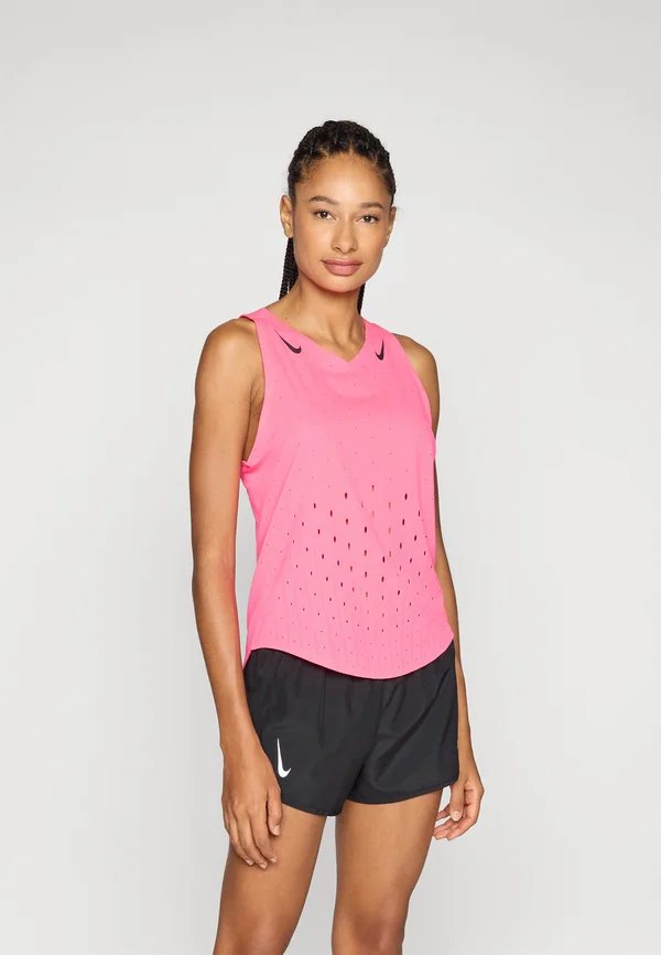 AEROSWIFT SINGLET - Top - hyper pink/black
