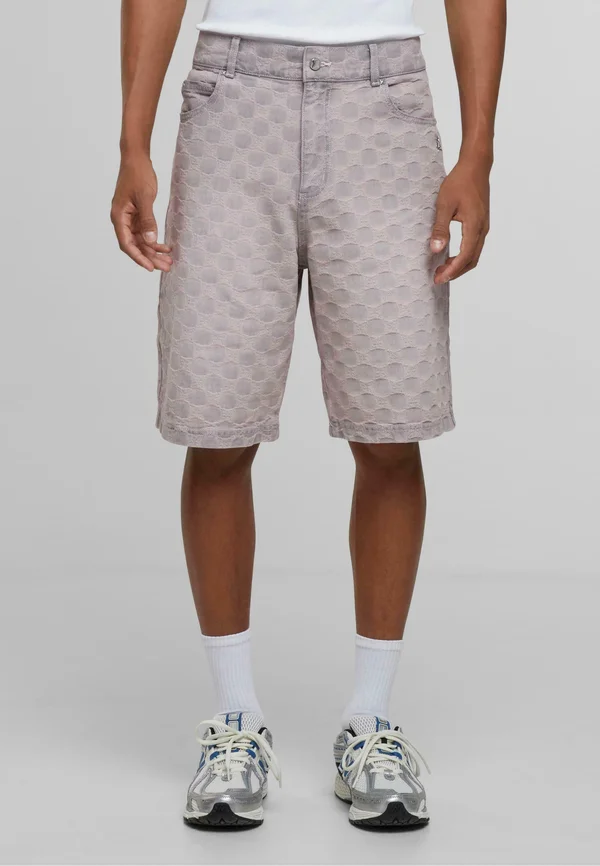 AETHER MONOGRAM  - Jeans Shorts - rose