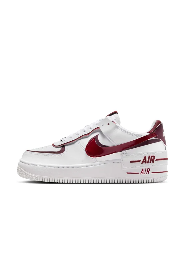 AF1 SHADOW - Sneaker low - white night maroon team red