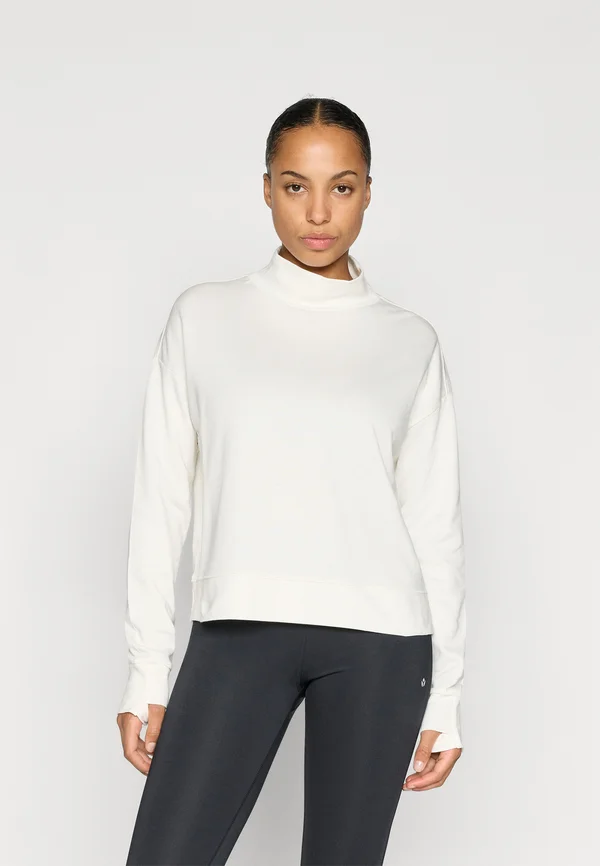 AFTER CLASS FUNNEL NECK - Langarmshirt - white