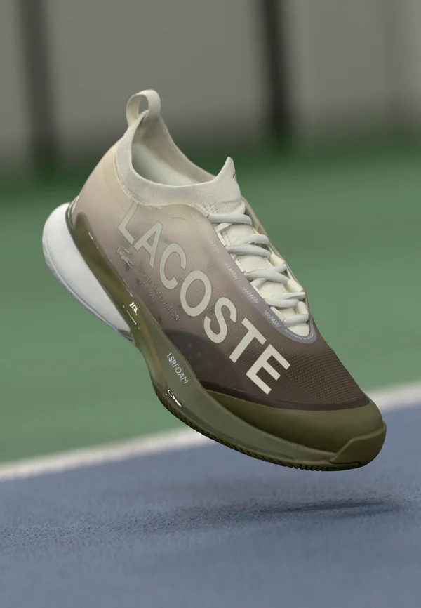 AG LT25 LITE - Multicourt Tennisschuh - off white/khaki