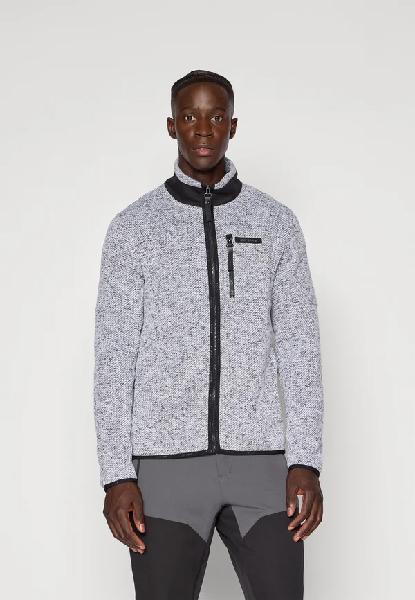 AGARAT - Fleecejacke - basic black